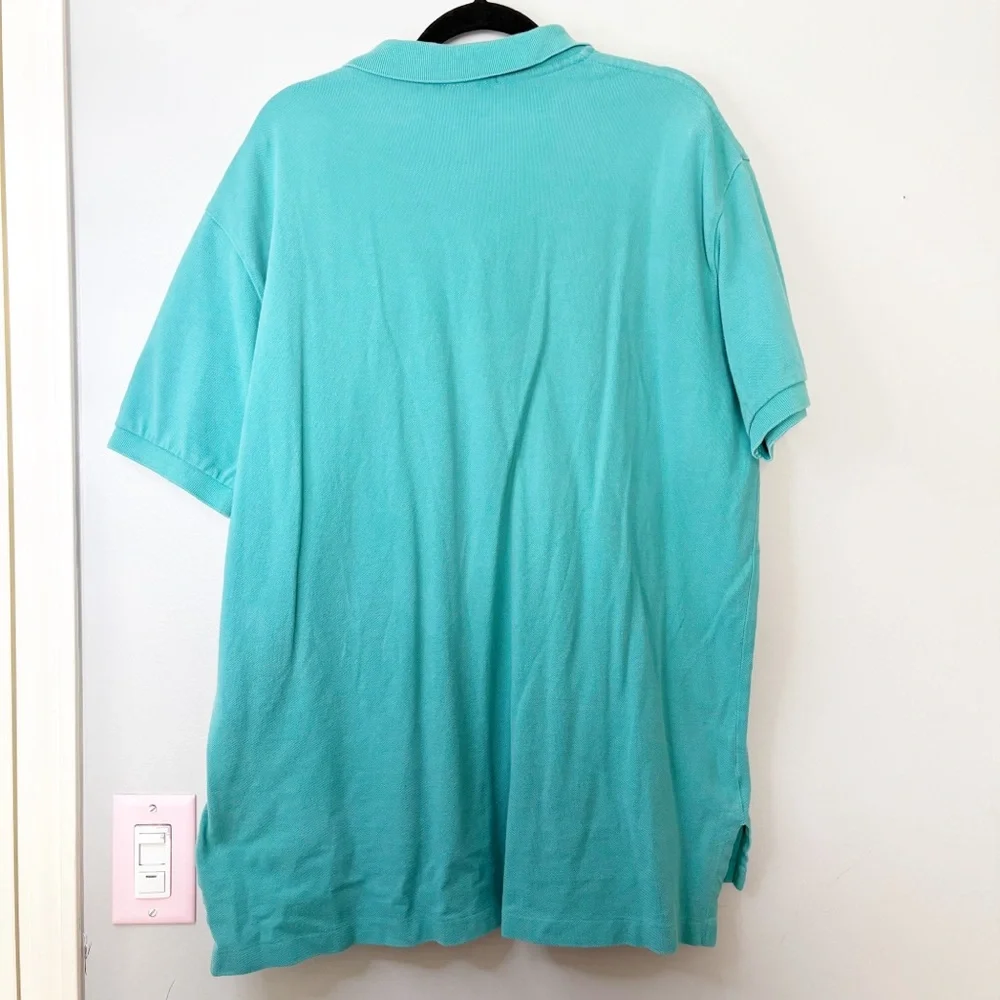 Ralph Lauren Men's Teal Polo Shirt